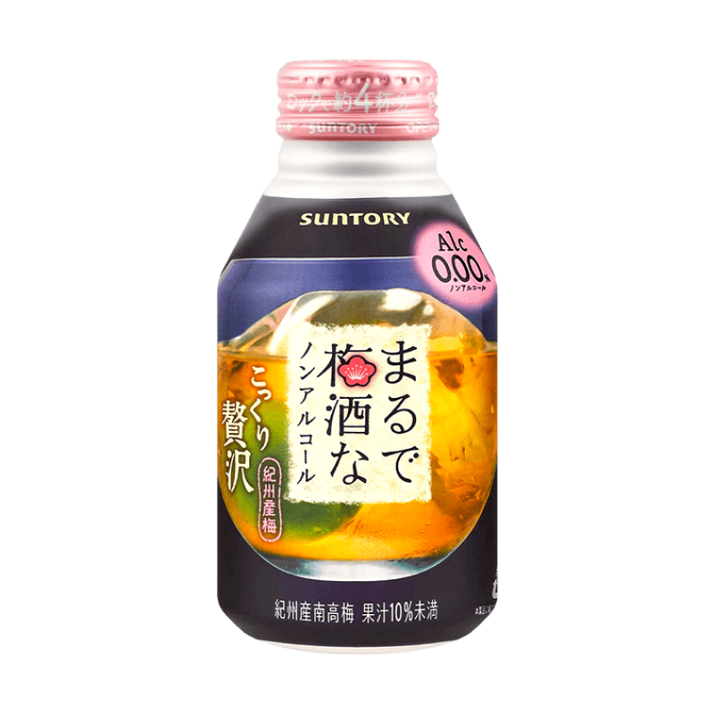 【自营】日本SUNTORY三得利 梅子酒 无酒精 280ml 果子酒