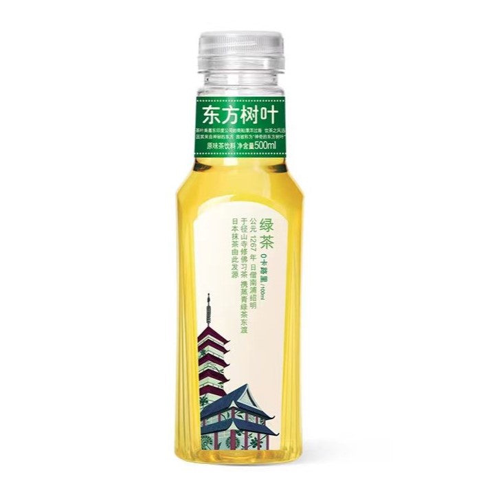 【自营】中国NONGFUSPRING农夫山泉 东方树叶 绿茶 500ml 0糖0卡0脂茶饮料