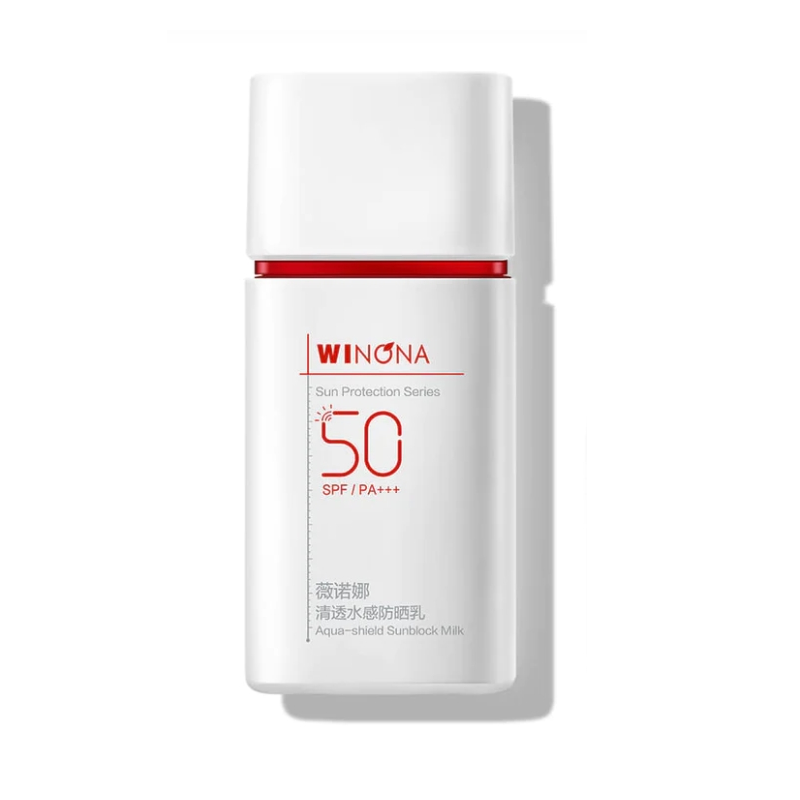 【自营】中国WINONA薇诺娜 清透水感防晒乳 50g SPF50 PA+++ 敏感肌户外专属防水防汗