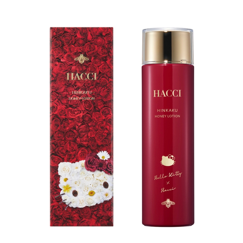 【自营】日本HACCI花绮 2023年限定款 Hello Kitty联名款 贵妇蜂胶保湿化妆水 150ml 收缩毛孔 舒缓补水