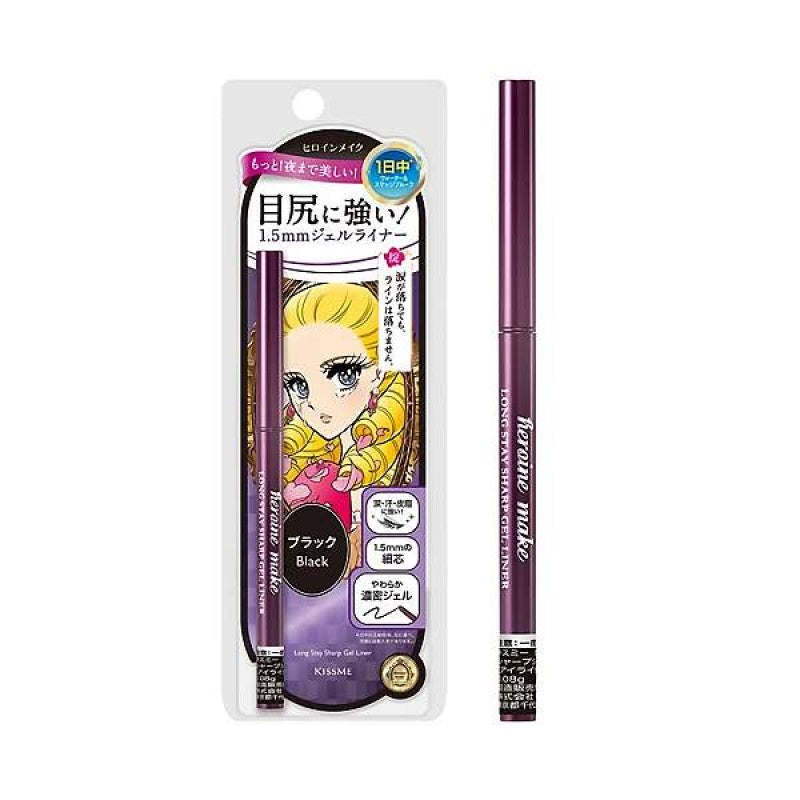 【自营】日本ISEHAN伊势半 KISS ME花漾美姬 玩味丝滑精细眼线胶笔 