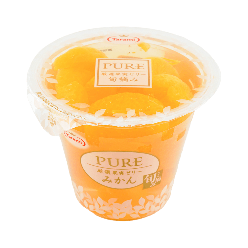 【自营】日本Tarami塔啦蜜 果肉果冻 橘子味 270g 布丁果冻休闲零食