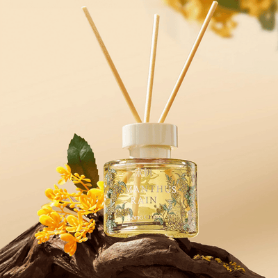 【自营】中国Song Chao宋朝 繁花之境系列无火香薰 满陇桂雨 花香木制调 120ml 空气清新香膏精油香氛 无火香熏室内扩香空气清新剂香薰香氛棒