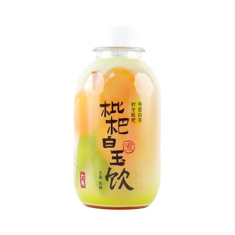 【自营】中国六养 枇杷白玉饮 白茶饮料 330ml 夏日清爽饮品 润养生津 0脂低糖低卡