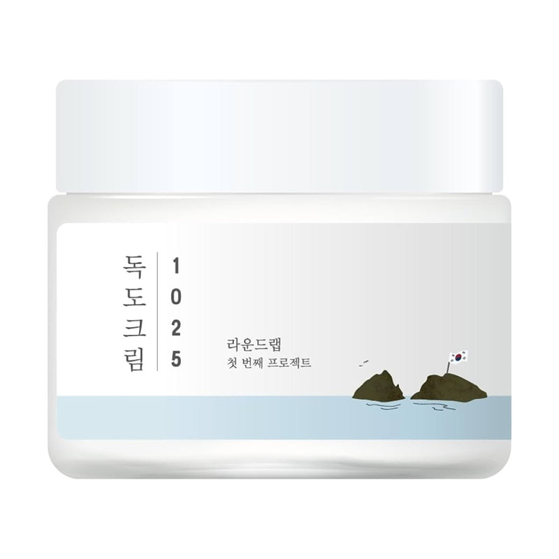 【自营】韩国ROUND LAB柔恩莱 1025 保湿面霜 80ml 轻薄清爽补水保湿滋润面霜
