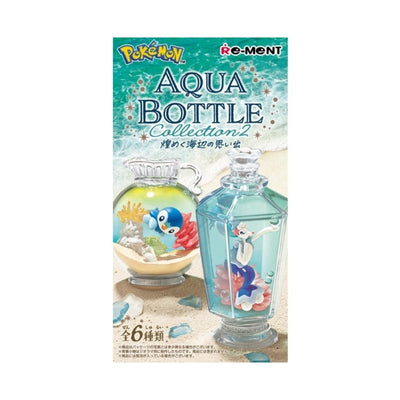 【自营】日本RE-MENT 宝可梦 海边邂逅 漂流瓶摆件盲盒第二弹 1盒 六种随机发送 正版收藏