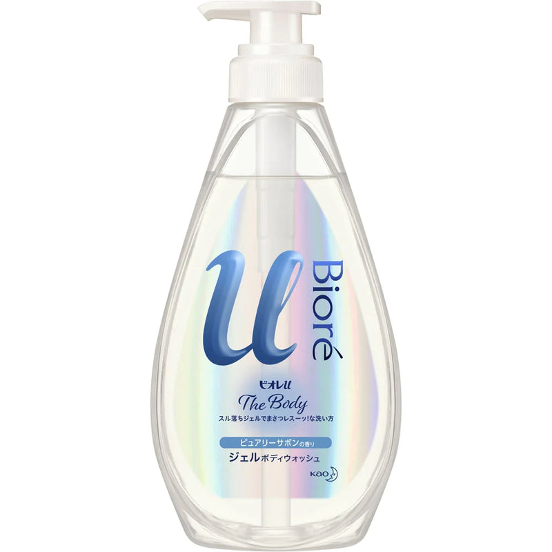 【自营】日本KAO花王 BIORE碧柔 U系列啫喱型沐浴露 皂香型 480ml
