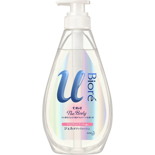 【自营】日本KAO花王 BIORE碧柔 U系列啫喱型沐浴露 花香型 480ml
