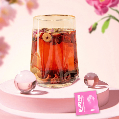 【自营】中国白云山 桑葚玫瑰茶 6g*15包入 白里透红 女神红颜茶 美容养颜 独立包装养生茶包