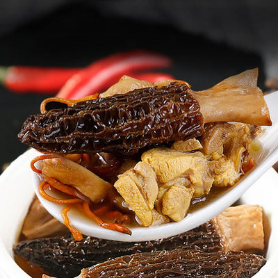 【自营】中国五为 羊肚菌菌汤包 3-4人份 66g 胖东来同款 混合蘑菇煲汤炖汤干货料包