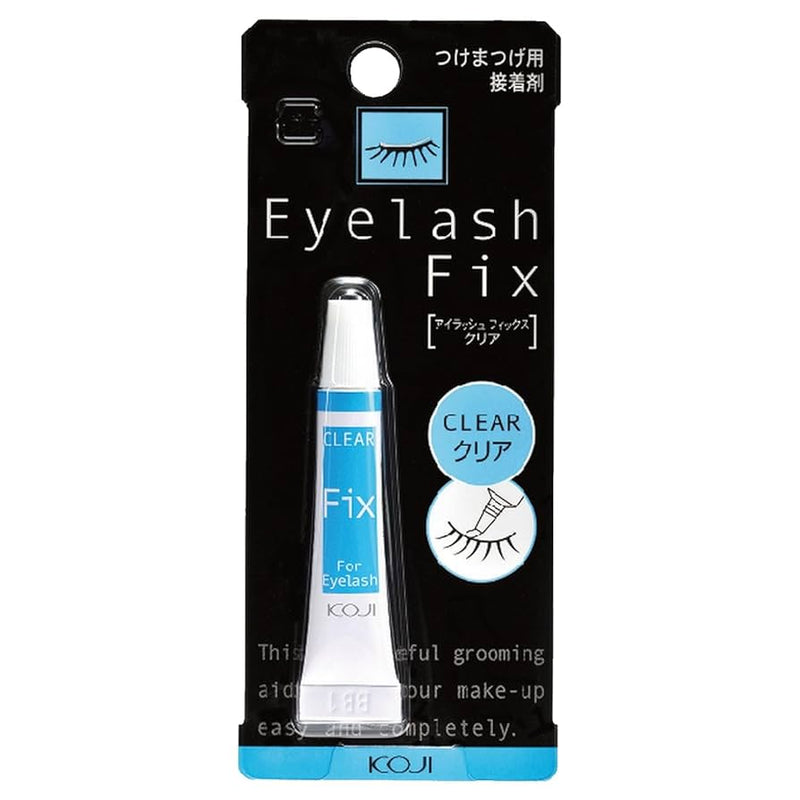 【自营】日本KOJI蔻吉 FIX假睫毛胶水 透明款 12g 超强粘力睫毛胶水不刺激低敏易干无味