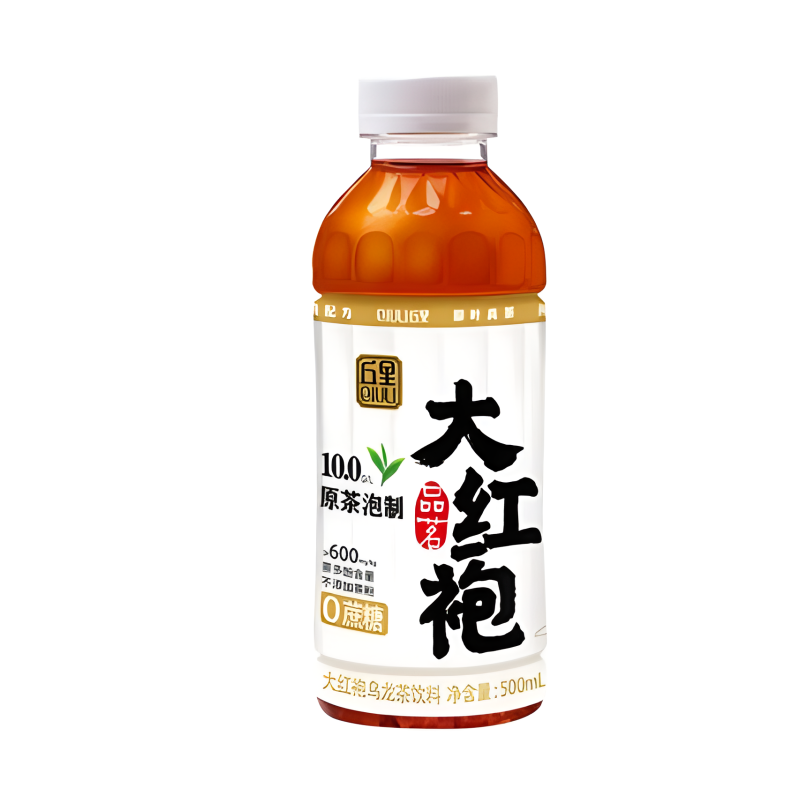 【自营】中国丘里 大红袍茶饮料 无糖 500ml 茶饮料原茶泡制清爽解腻0糖0脂0卡