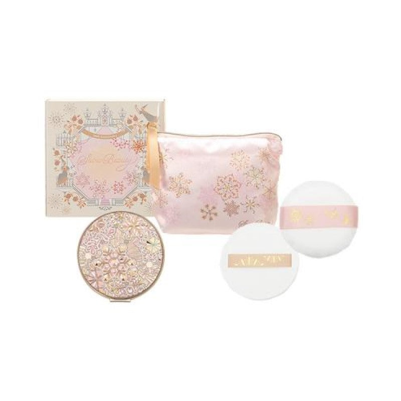 【自营】日本SHISEIDO资生堂 限定 MAQUILLAGE Snow Beauty 心机粉雪花日夜两用蜜粉饼套装 25g 单芯 美白心机蜜粉 散粉