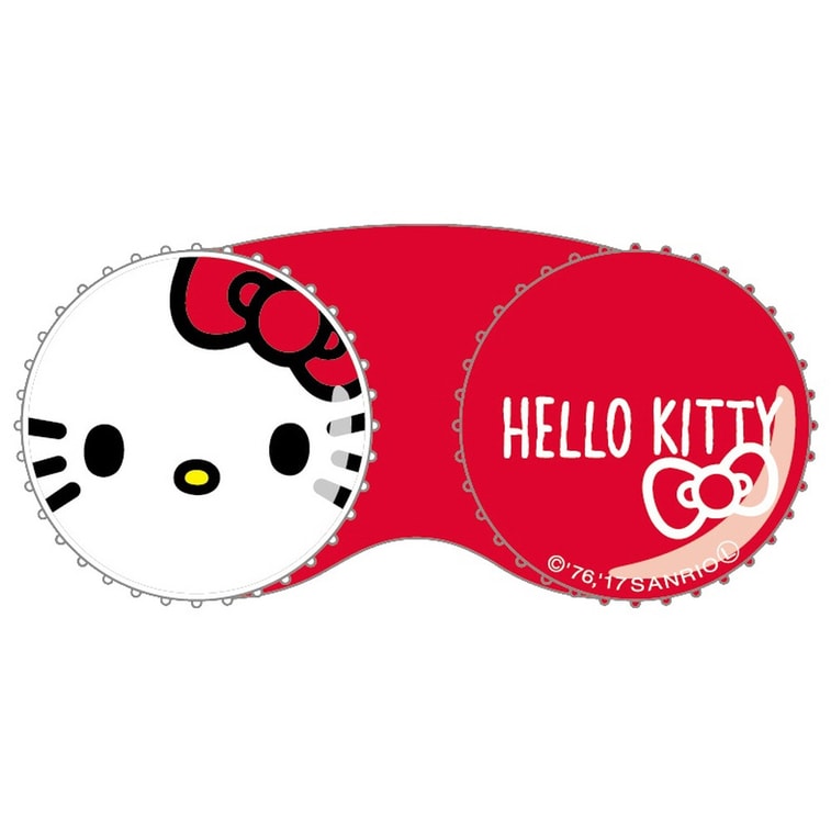 【自营】日本三丽鸥 隐形眼镜盒 Hello Kitty 1个装 卡通可爱眼镜盒