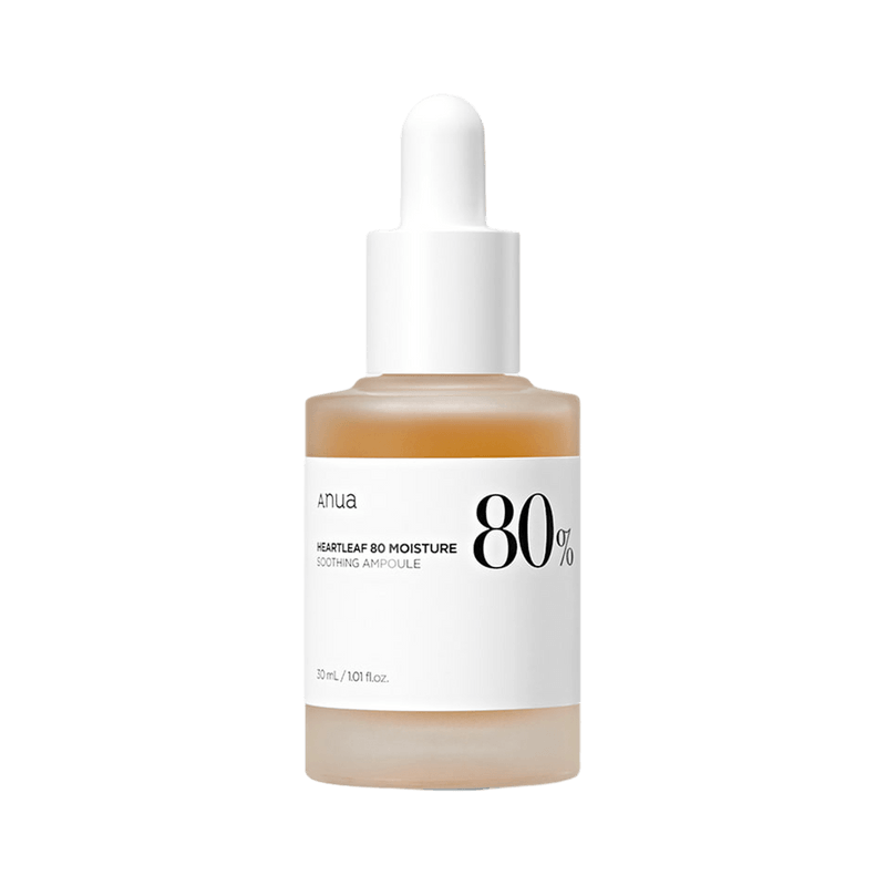 【自营】韩国Anua安宇安 鱼腥草80%安瓶精华 30ml 镇静补水 修护舒缓 敏感肌修复