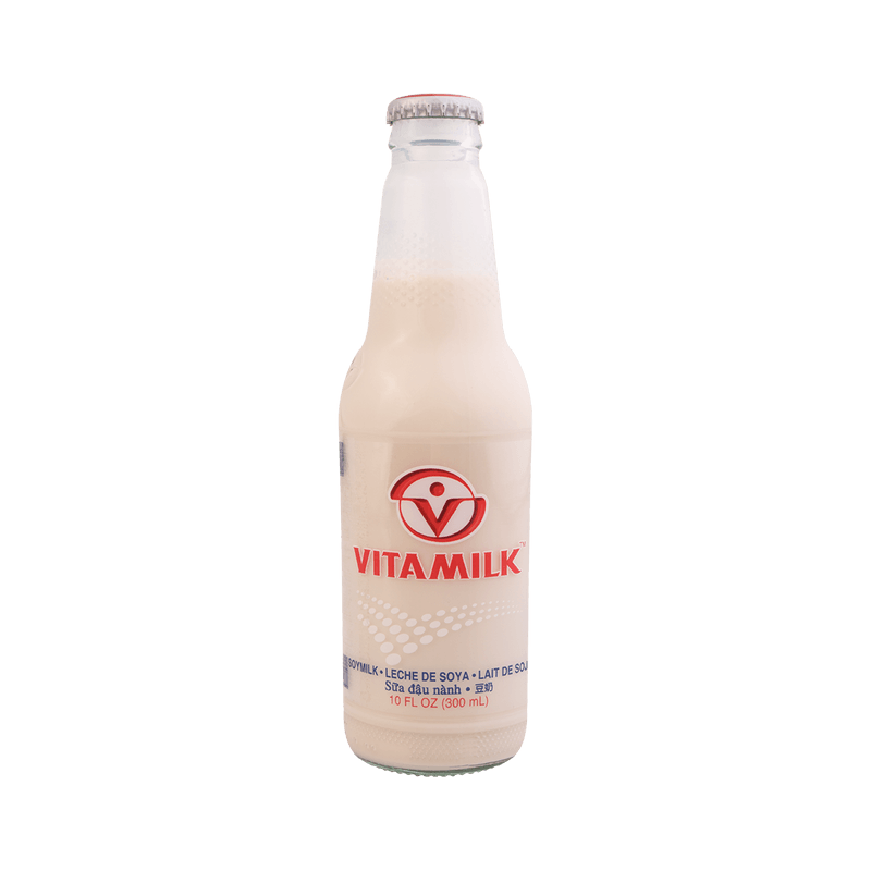 【自营】泰国VITAMILK 维他奶 原味豆奶 营养早餐奶 瓶装 300ml 网红爆品植物蛋白奶原味豆乳 泰国产品日期格式为‘日/月/年’