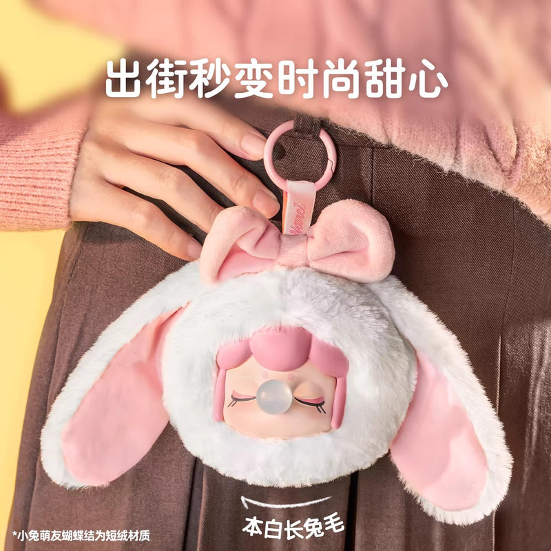 【自营】中国Rolife若来 Nanci囡茜 暖绒萌友毛绒挂件 限定款 小兔萌友 1个装 钥匙扣包包挂饰服装配饰生日礼物