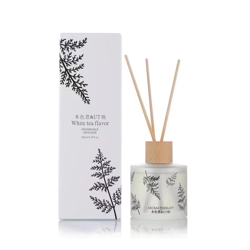 【自营】中国LELA LADYBRO本色恩 @UT白茶香薰 200ml 藤条香薰净化空气舒缓精神振奋精神 室内家用卧室持久留香