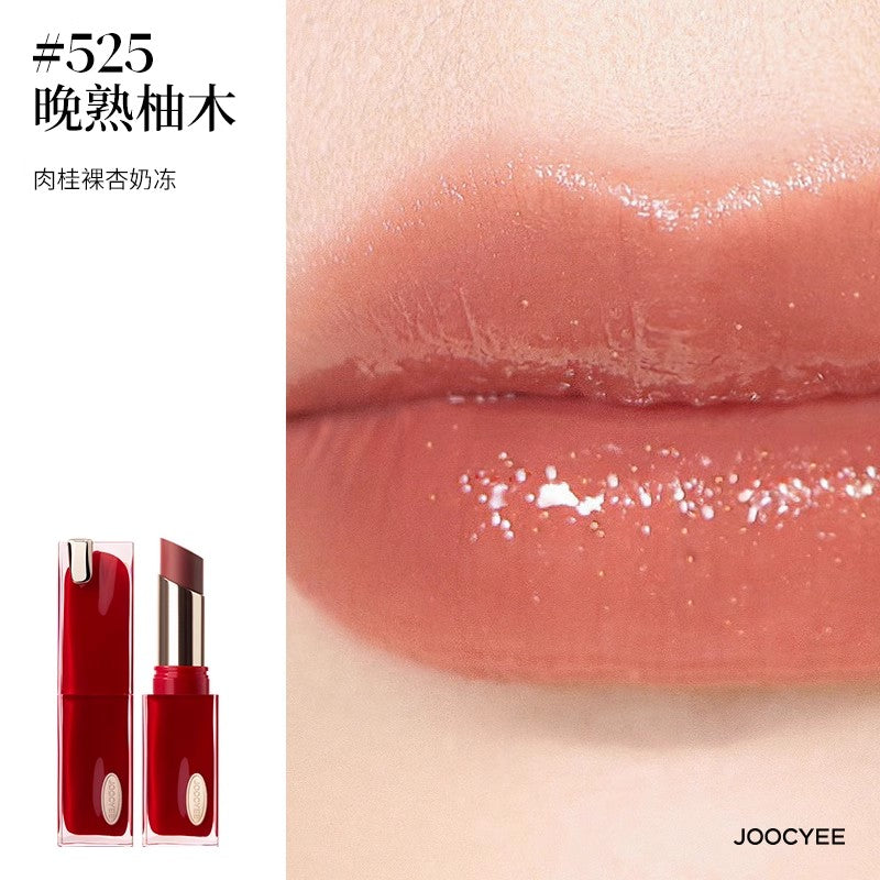 【自营】中国Joocyee酵色 成膜晶冻口红 苹果之心系列 