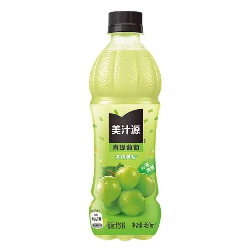 【自营】美国Coca－Cola可口可乐 美汁源青提葡萄 450ml 果汁饮料