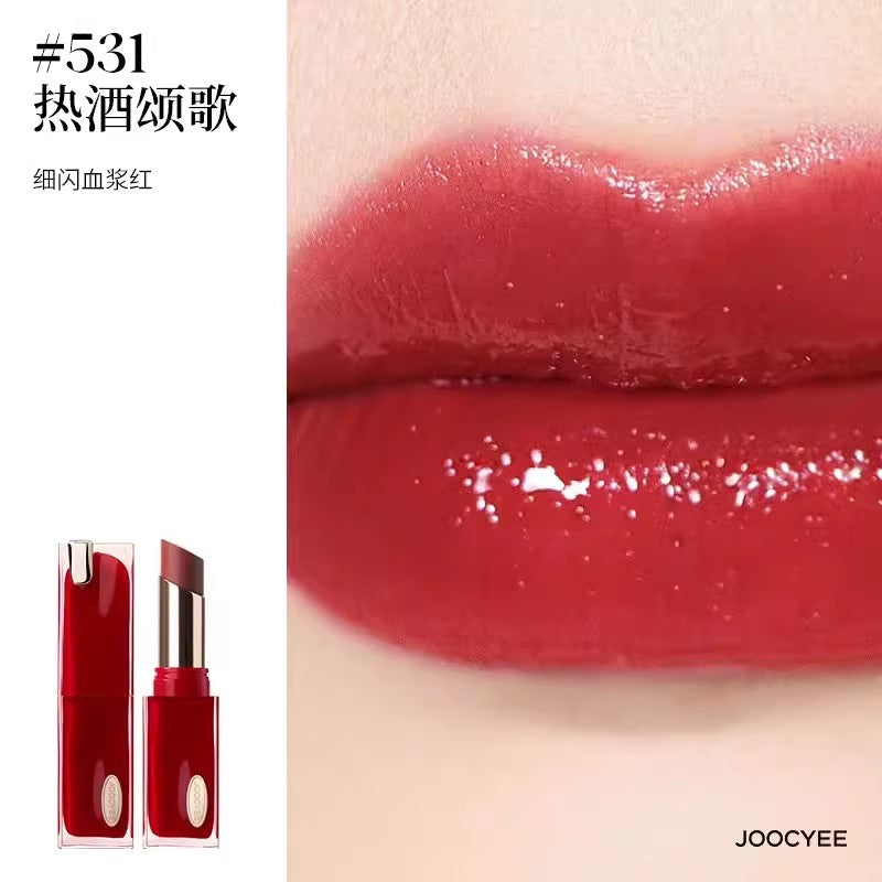 【自营】中国Joocyee酵色 成膜晶冻口红 苹果之心系列 