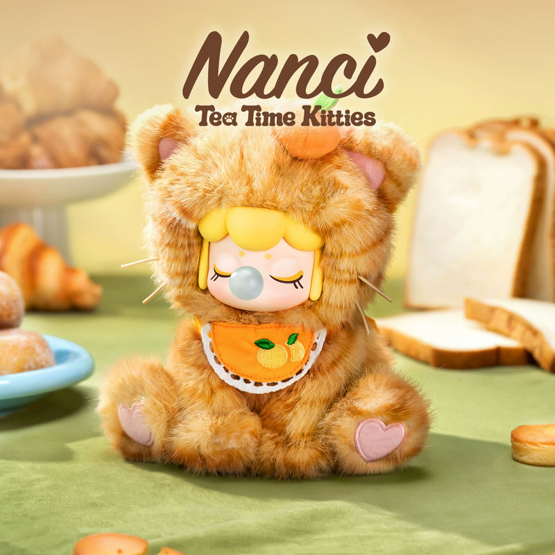 【自营】中国Rolife若来 Nanci囡茜 喵喵下午茶毛绒系列盲盒 1盒 毛绒盲盒礼物 随机发货
