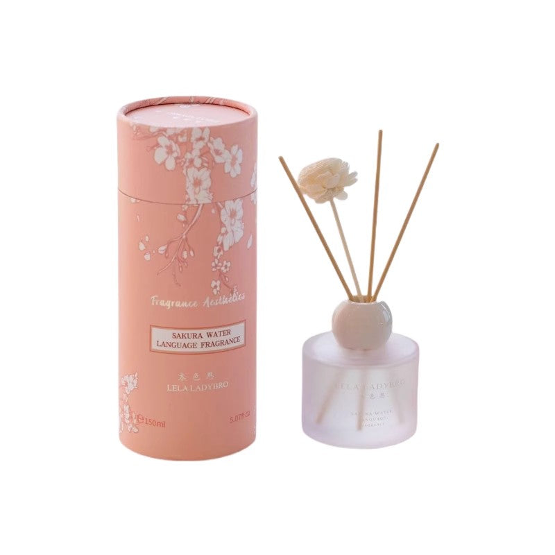 【自营】中国LELA LADYBRO本色恩 粉色恋人香氛 150ml 春日樱花 室内家用卧室持久留香高级礼盒