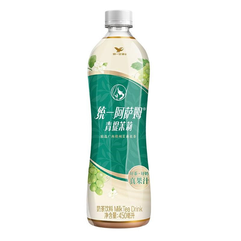 【自营】台湾UNIF统一 阿萨姆奶茶 青提茉莉味 450ml