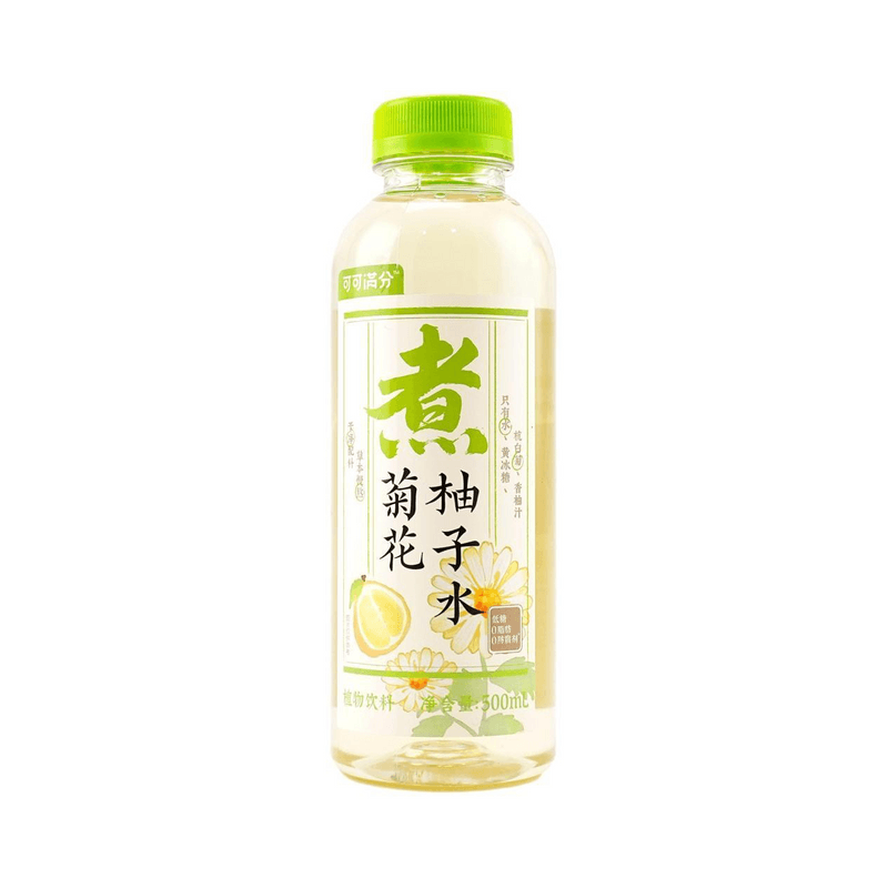 【自营】中国可可满分 菊花柚子水 500ml 清润降火 低卡低糖0脂