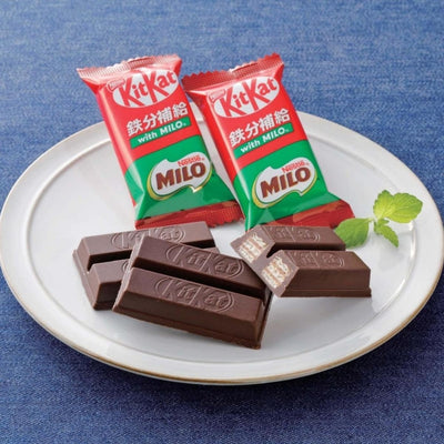 【自营】中国Nestle雀巢 KITKAT奇巧xMILO 巧克力威化饼干棒 10条装 铁分补给