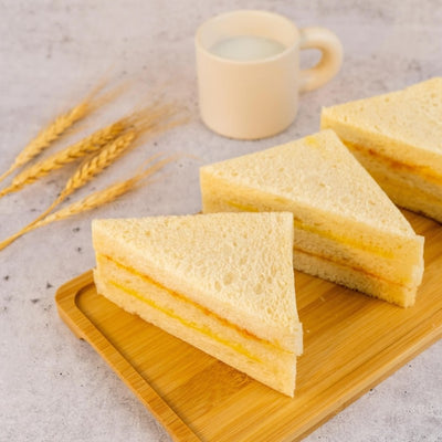 【自营】中国兴胜 肉松沙拉三明治面包 4枚入 248g 营养早餐吐司 点心休闲零食小吃