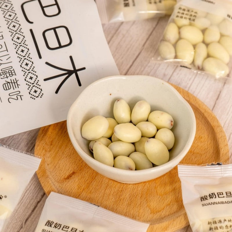 【自营】中国牧民人家 酸奶巴旦木 500g 坚果奶豆零食 软糯香甜 新疆特产 零食小吃休闲食品