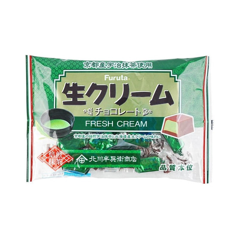 【自营】日本FURUTA古田 抹茶季系列 鲜奶油宇治抹茶巧克力 164g 甜点糖果巧克力糖