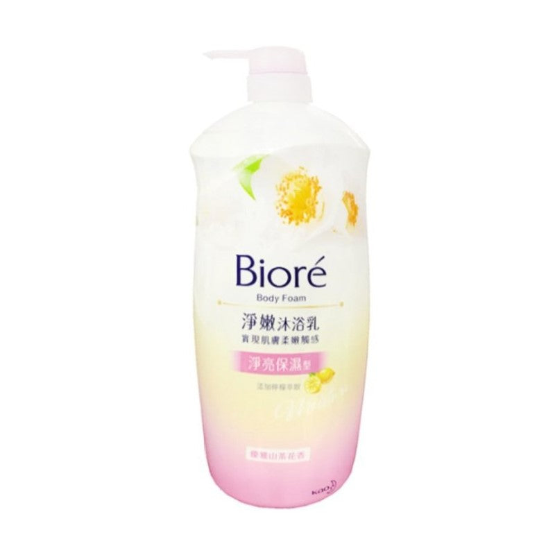 【自营】日本KAO花王 BIORE碧柔 优雅山茶花香 净亮保湿型 1000ml