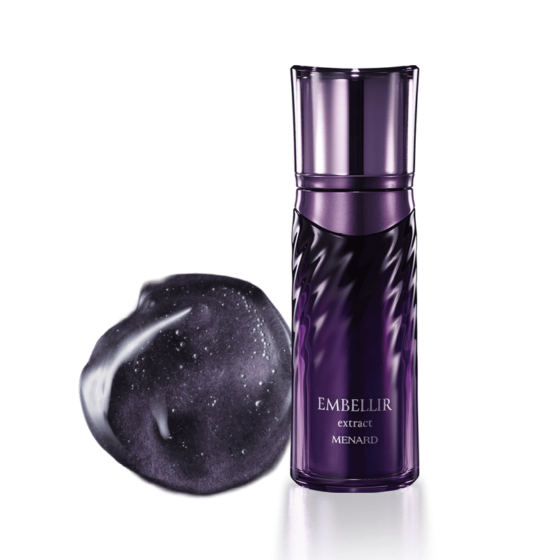 【自营】日本MENARD美伊娜多 EMBELLIR黑灵芝精华液 60ml 紧致抗皱淡纹精华液