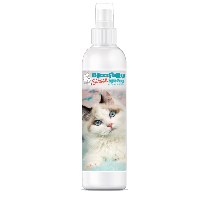【自营】美国The Blissful Pets 幸福清新 猫猫宠物除味喷雾 8oz 236ml 宠物家居车内均可用