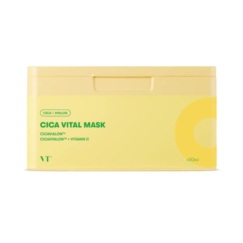 【自营】韩国VT COSMETICS CICA 老虎积雪草活力早安面膜 30片
