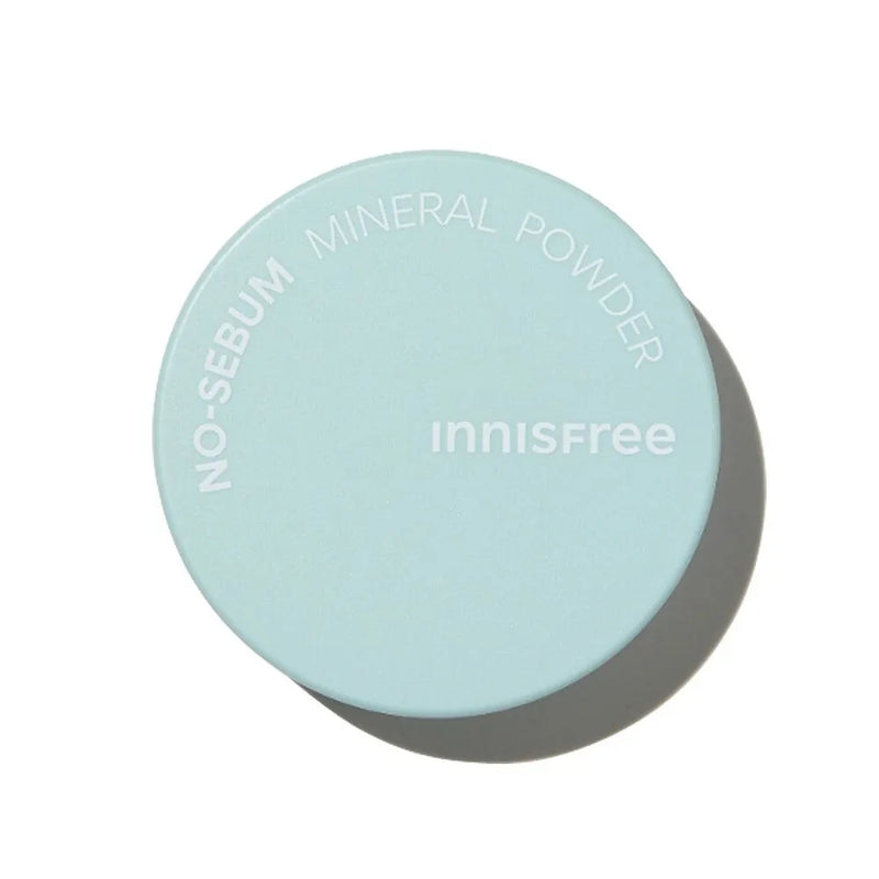 【自营】韩国INNISFREE悦诗风吟 新升级控油矿物质散粉 5g 白色控油款 控油持久防水防汗遮瑕油皮不脱妆