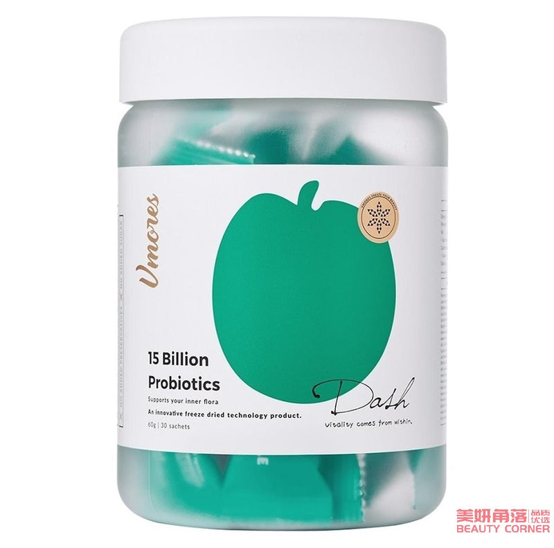 【自营】澳大利亚VMORES 升级款150亿冻干益生菌 30包 青苹果味 活性瘦子菌 调理肠胃健康瘦身