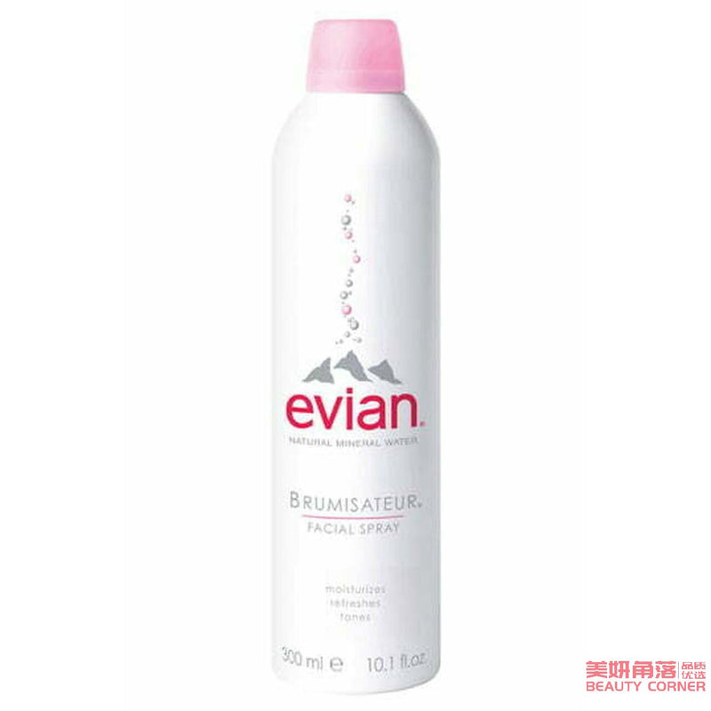 【自营】法国EVIAN依云 矿泉水保湿定妆喷雾 300ml 保湿补水爽肤水 日版