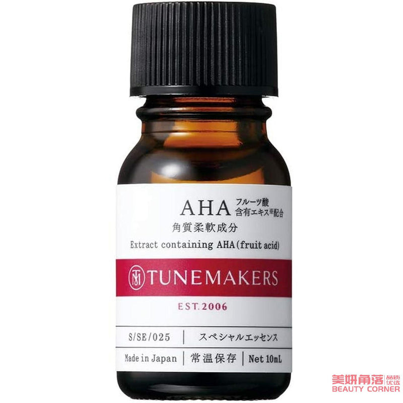 【自营】日本TUNEMAKERS渡美 AHA果酸精华 10ml 收缩毛孔软化角质祛闭口黑头粉刺