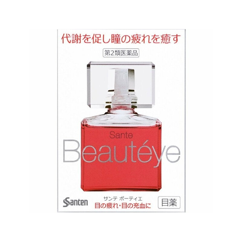 【自营】日本Sante参天 Beauteye 抗衰老疲劳去血丝抗疲劳止痒玫瑰香 12ml