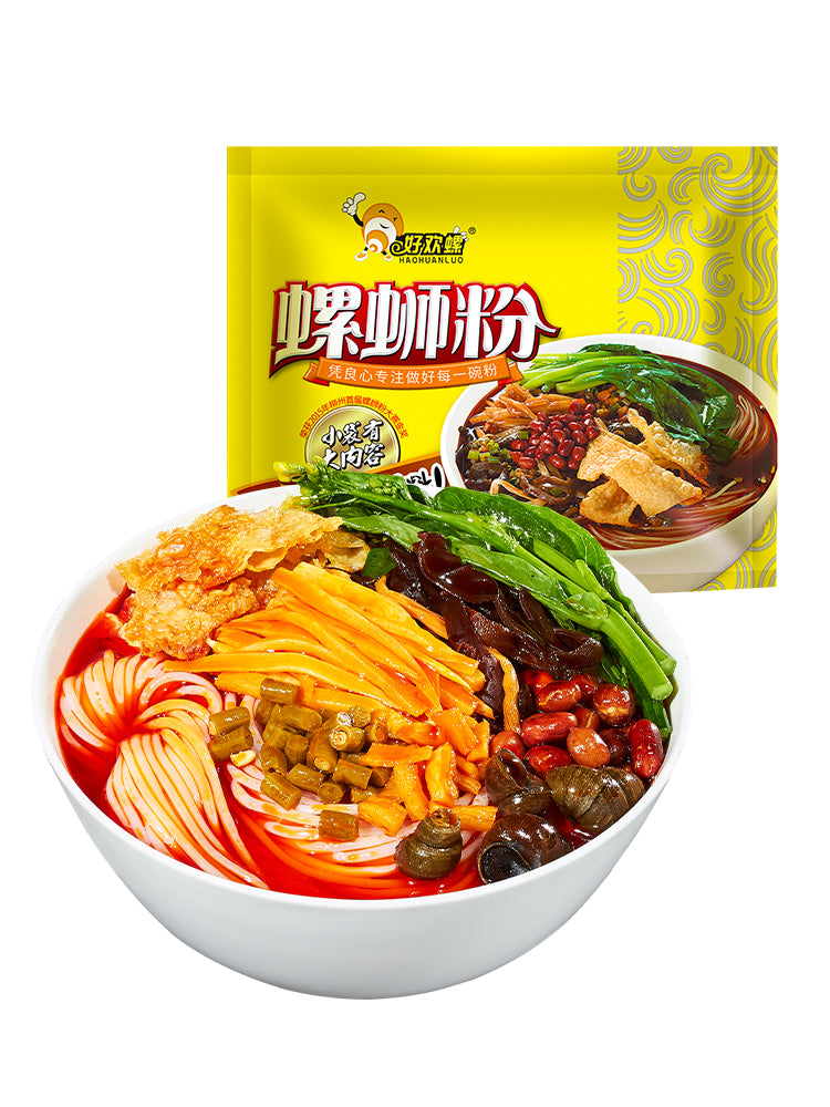 【自营】中国Happy Snail好欢螺 螺蛳粉 400g 广西特产螺蛳粉大赛金奖