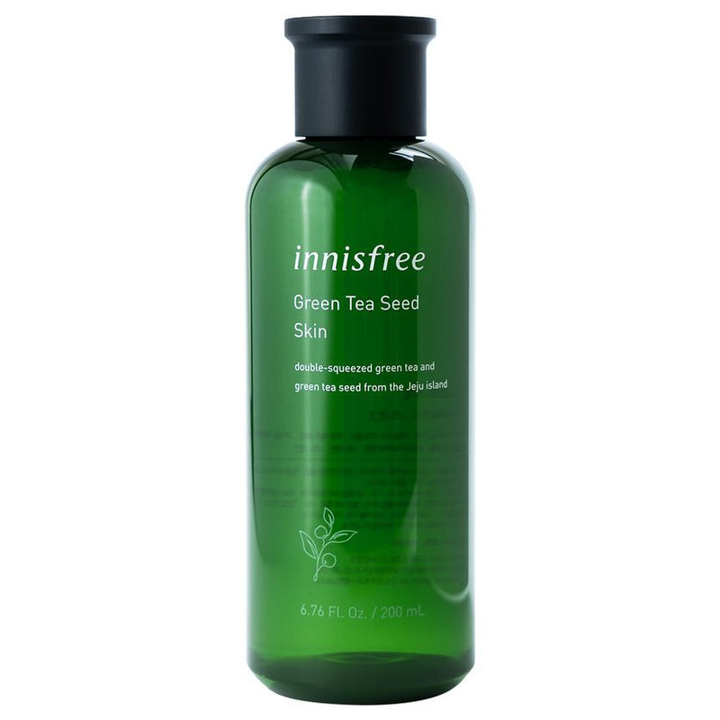 【自营】韩国INNISFREE悦诗风吟 绿茶籽精萃补水保湿化妆水 200ml 控油清爽 平衡水油