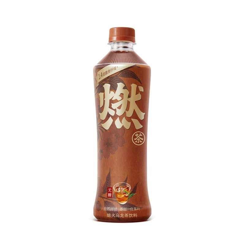 【自营】中国Genki Forest元气森林 无糖焙火乌龙燃茶 500ml 新品茶饮料