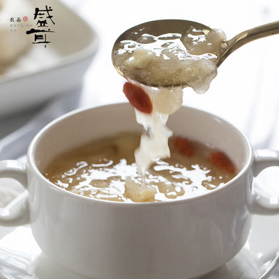 【自营】中国盛耳 柒小耳冻干银耳羹 15g*7包 免煮冲泡即食红枣枸杞银耳汤速食早餐下午茶