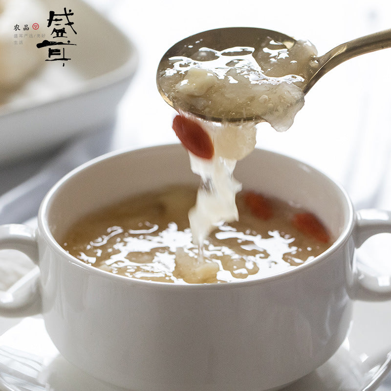 【自营】中国盛耳 柒小耳冻干银耳羹 15g*7包 免煮冲泡即食红枣枸杞银耳汤速食早餐下午茶