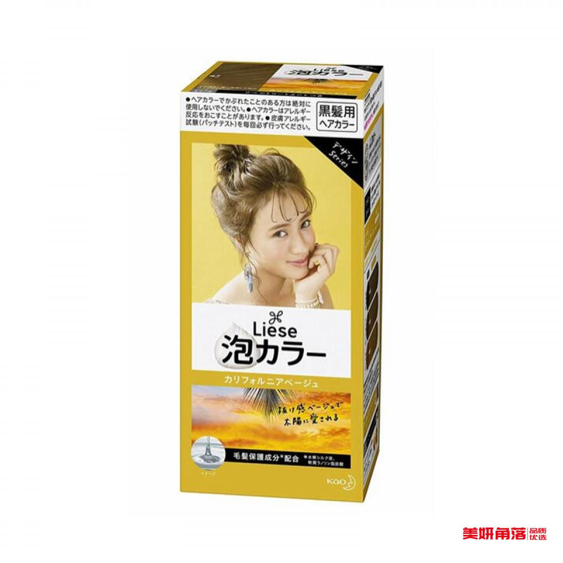 【自营】日本KAO花王 LIESE PRETTIA 新包装泡沫染发剂 