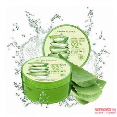 【自营】韩国NATURE REPUBLIC自然乐园 补水芦荟胶 300ml