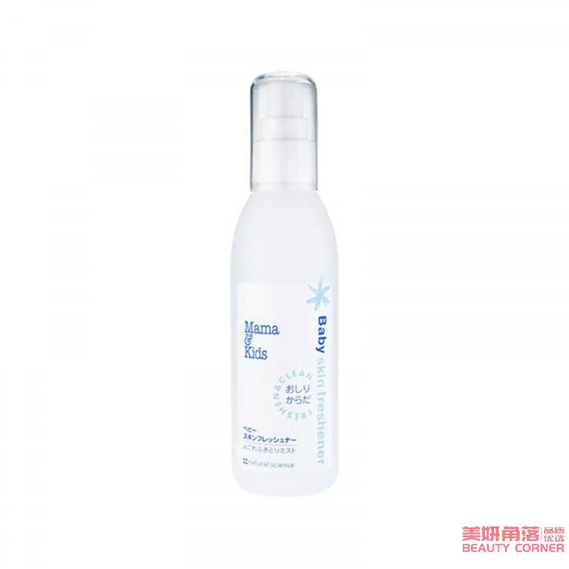 【自营】日本Mama & Kids 宝宝婴儿清新洁肤水 180ml 宝宝防红屁屁喷雾爽肤水